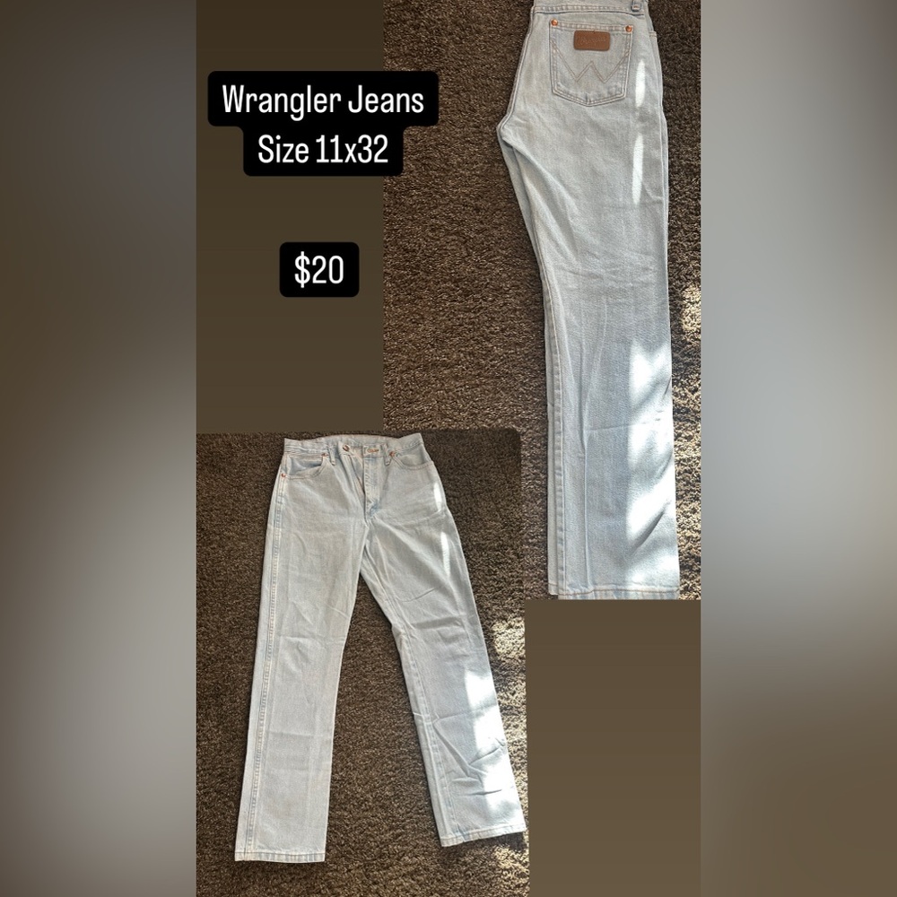 Wrangler Sky Blue Denim Pants